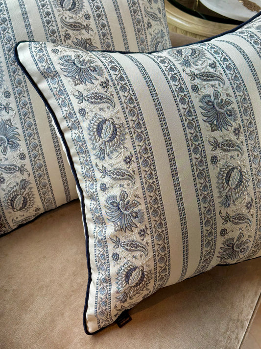 The Blue Heirloom Cushion Cover