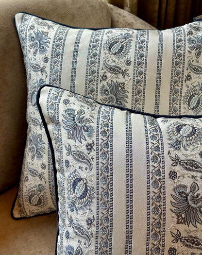 The Blue Heirloom Cushion Cover