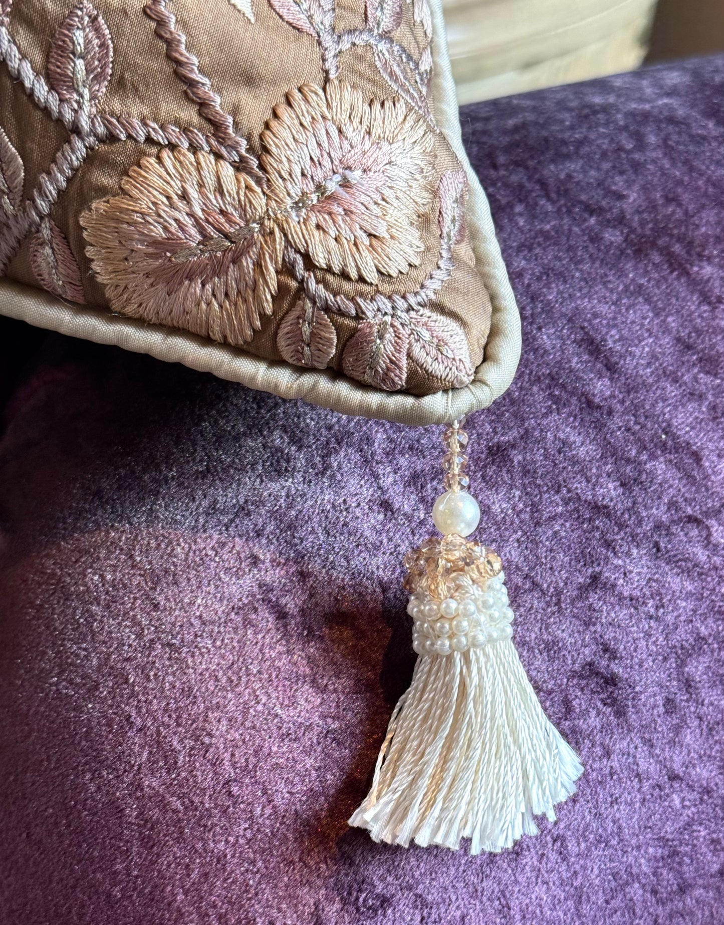 The Pure Silk Amara Cushion Cover