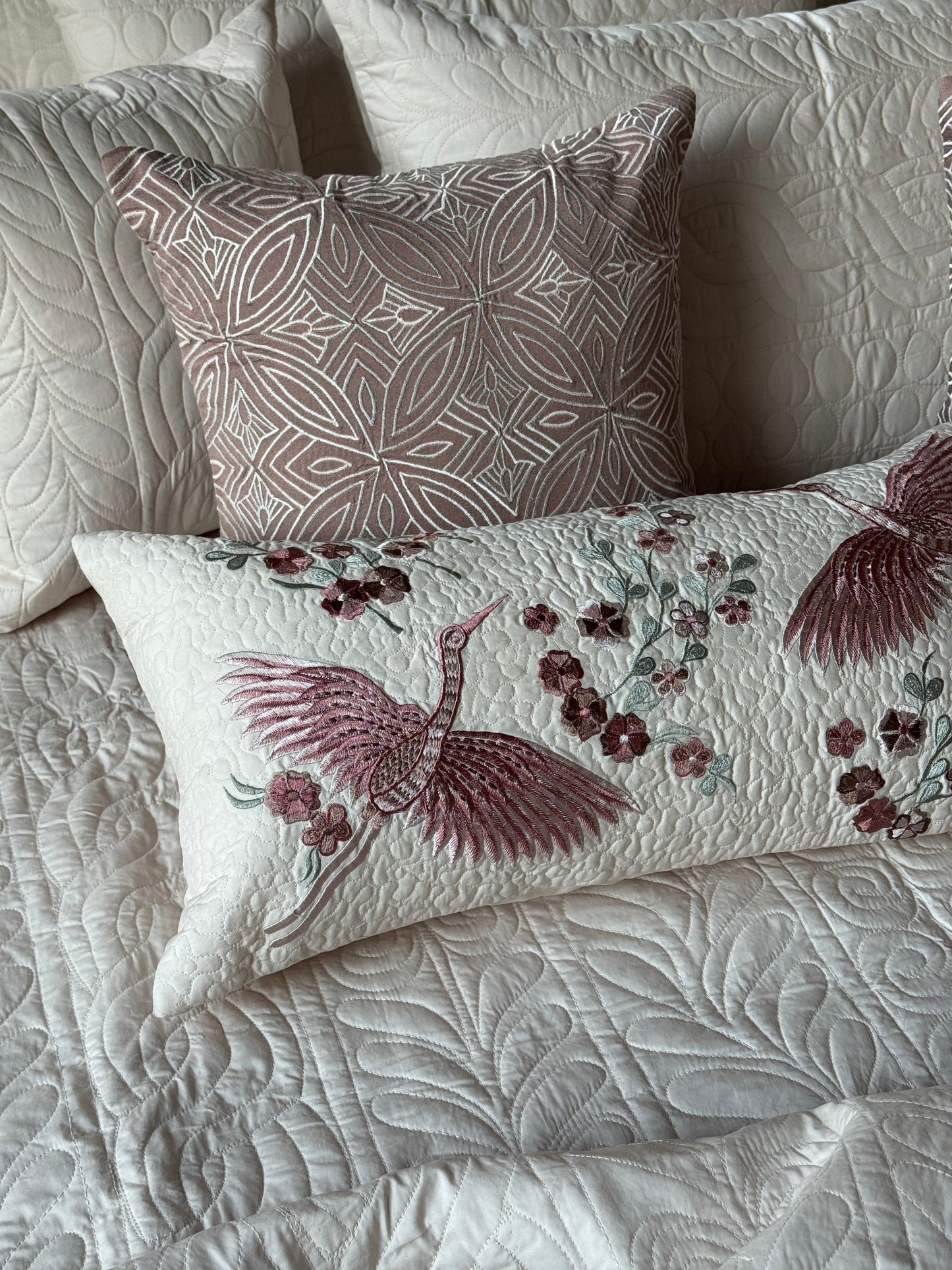 The Blush Whispering Wings Bedding Set