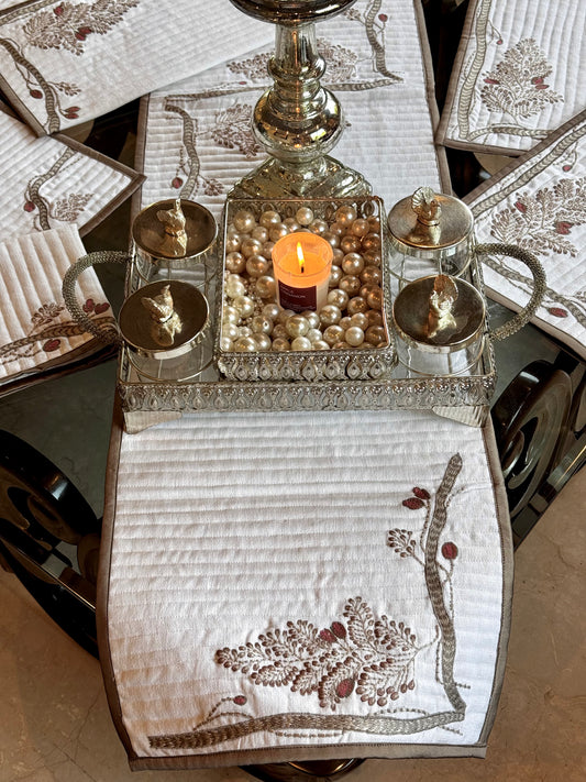 The Verdanta Harmony Table Linen Set