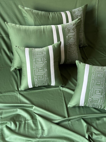 The Parrot Green Grammy Bedsheet Set