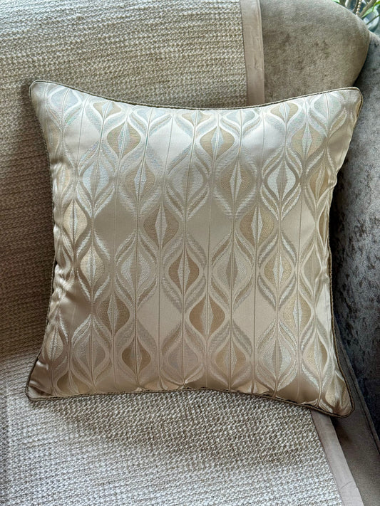 The Light Gold Ivora Cushion Cover