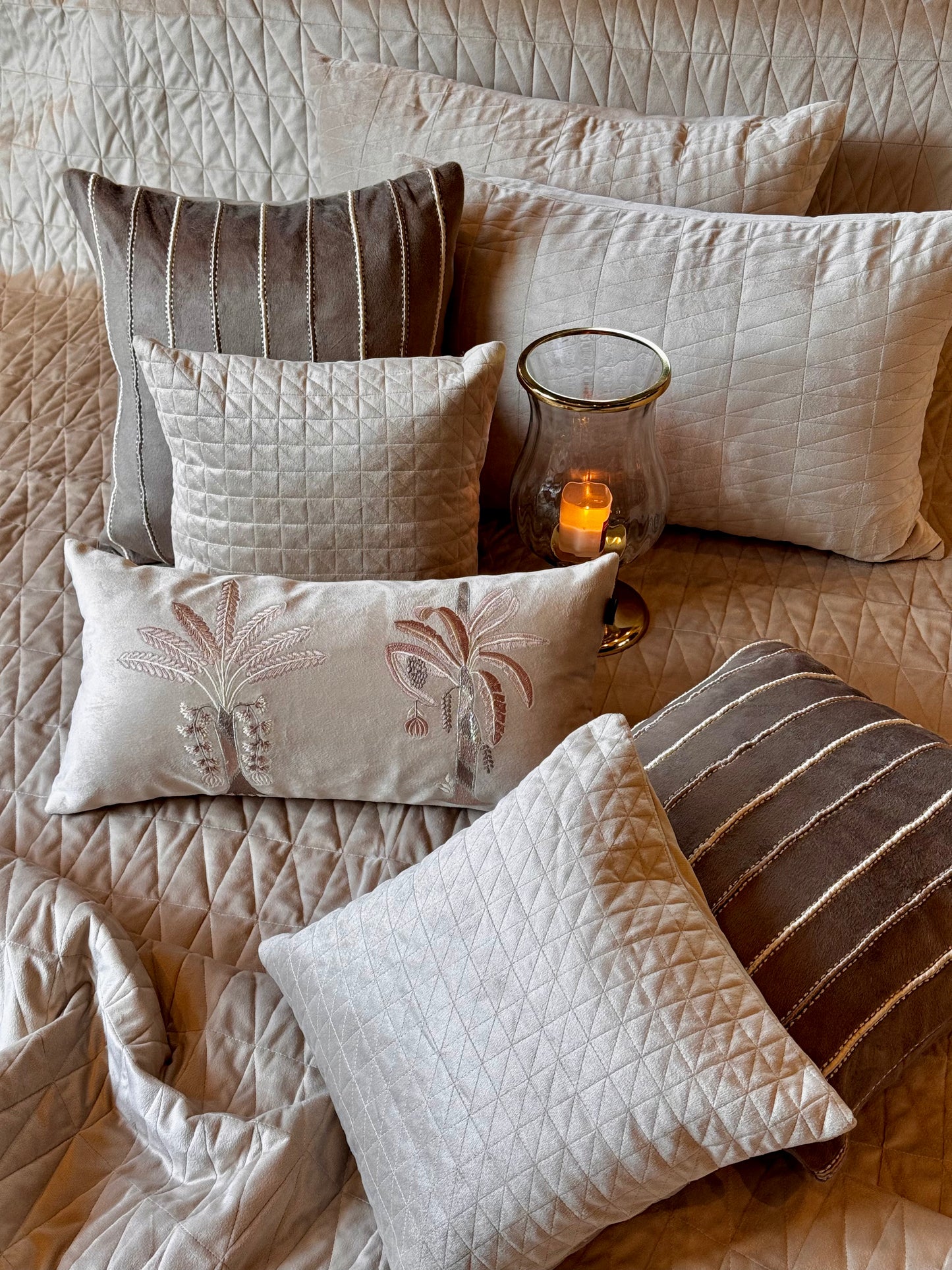 The Suede Nest Bedding Set