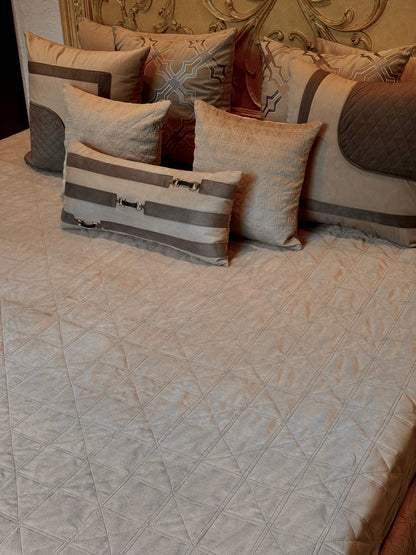 The Beige Merkaba Bedding Set