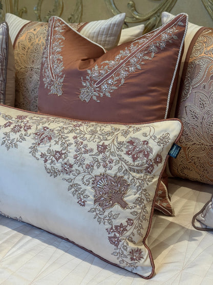 The Blush Ornate Paisley Bedding Set