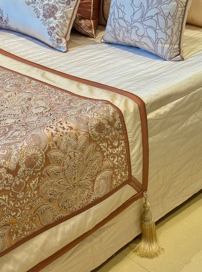 The Blush Ornate Paisley Bedding Set