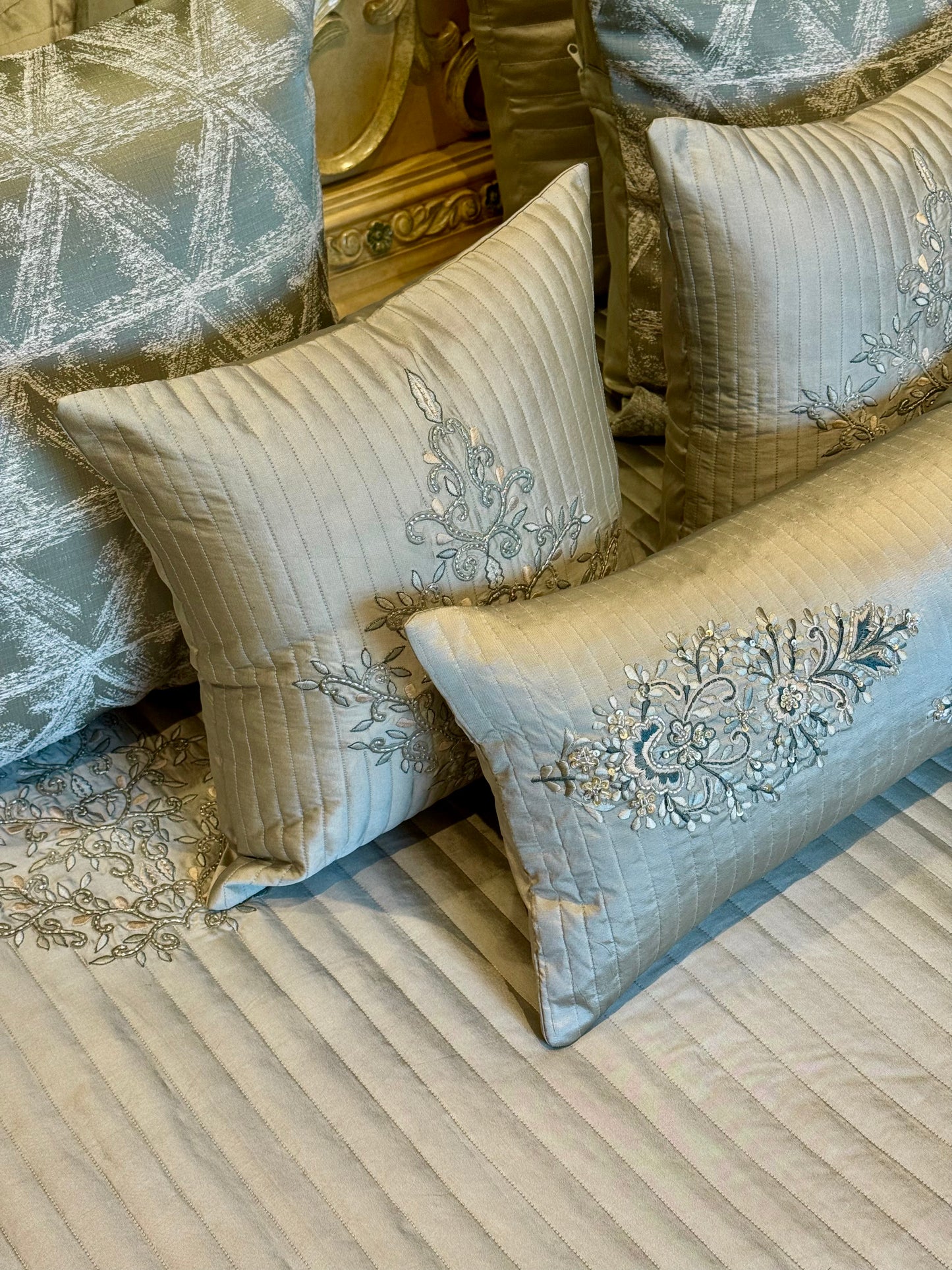 The Soft Green Mellow Bedding Set