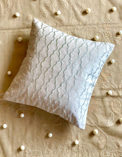 THE IVORY ZARI CUSHION COVER