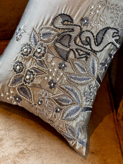 The Silver Flamingo Lumbar (With Insert)