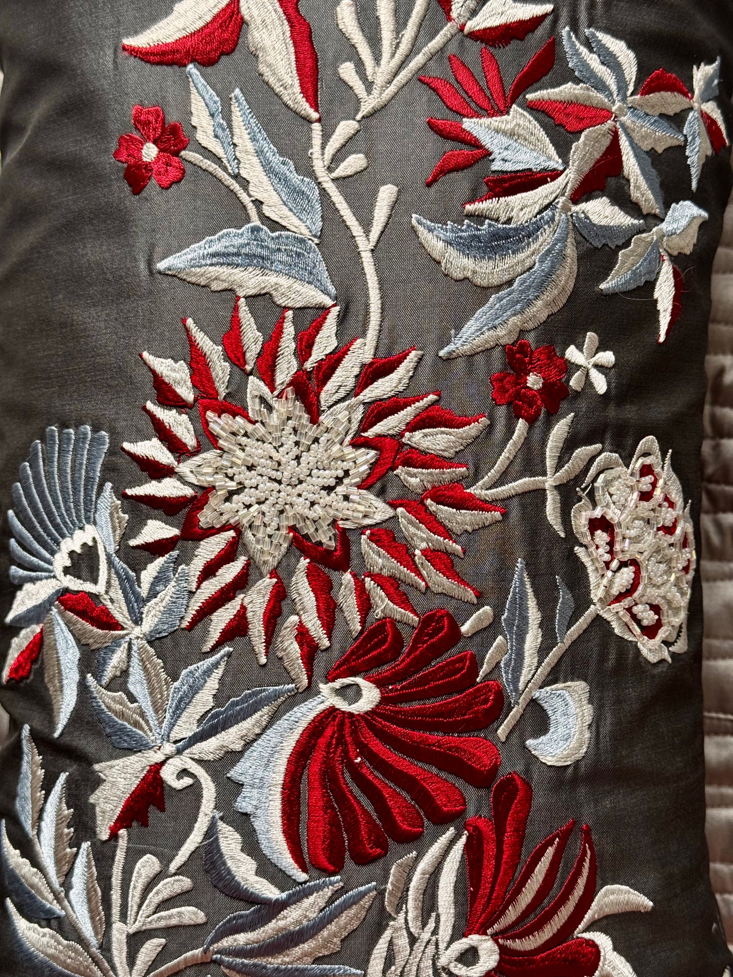 The Grey Red Olivia Lumbar (With Insert)