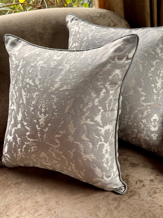 The Grey Abstract Cushion Cover