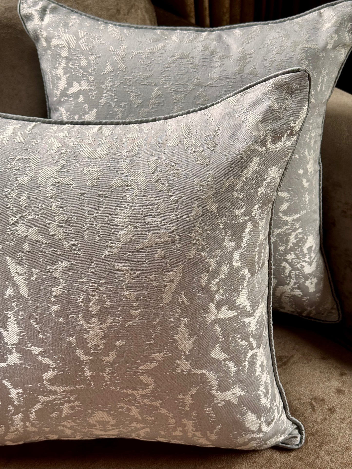 The Grey Abstract Cushion Cover