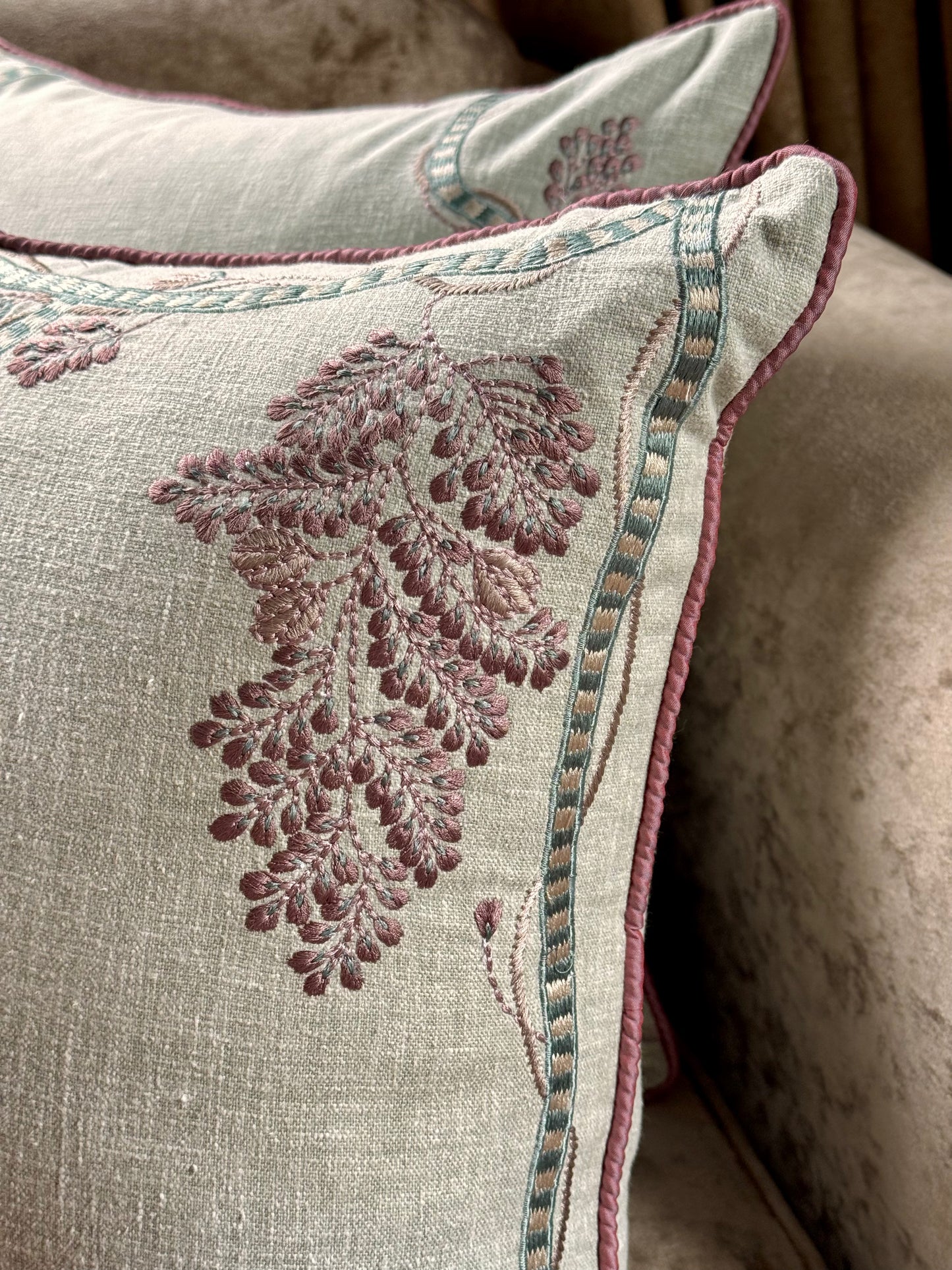 The Green Grape Cushion Cover