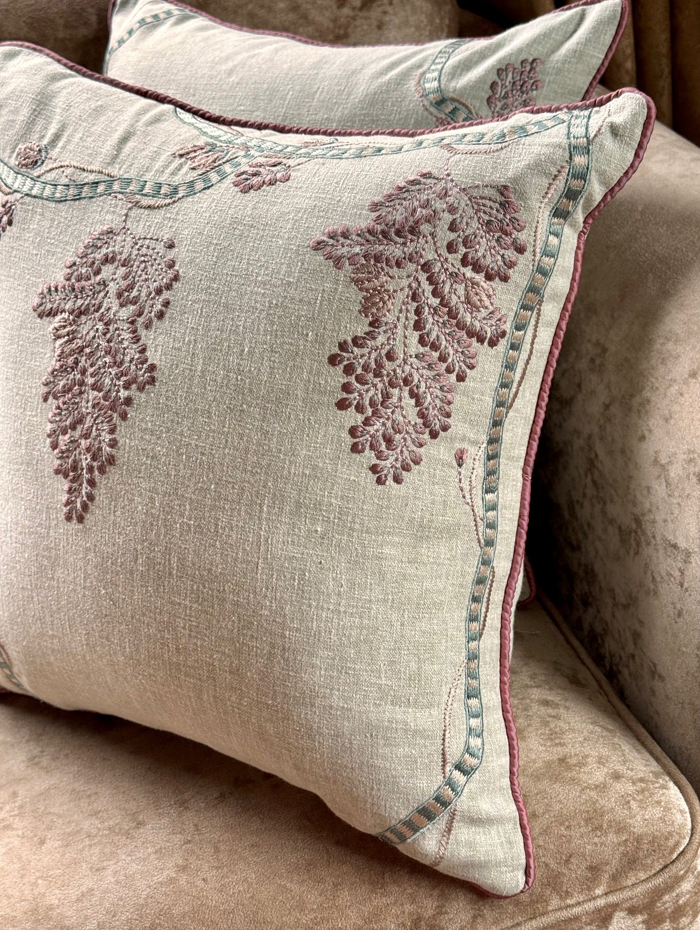 The Green Grape Cushion Cover