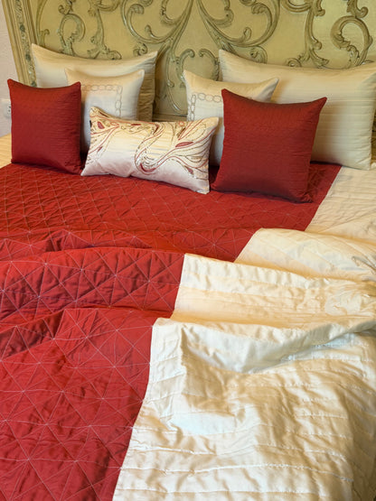 The Rust Molten Bedding Set