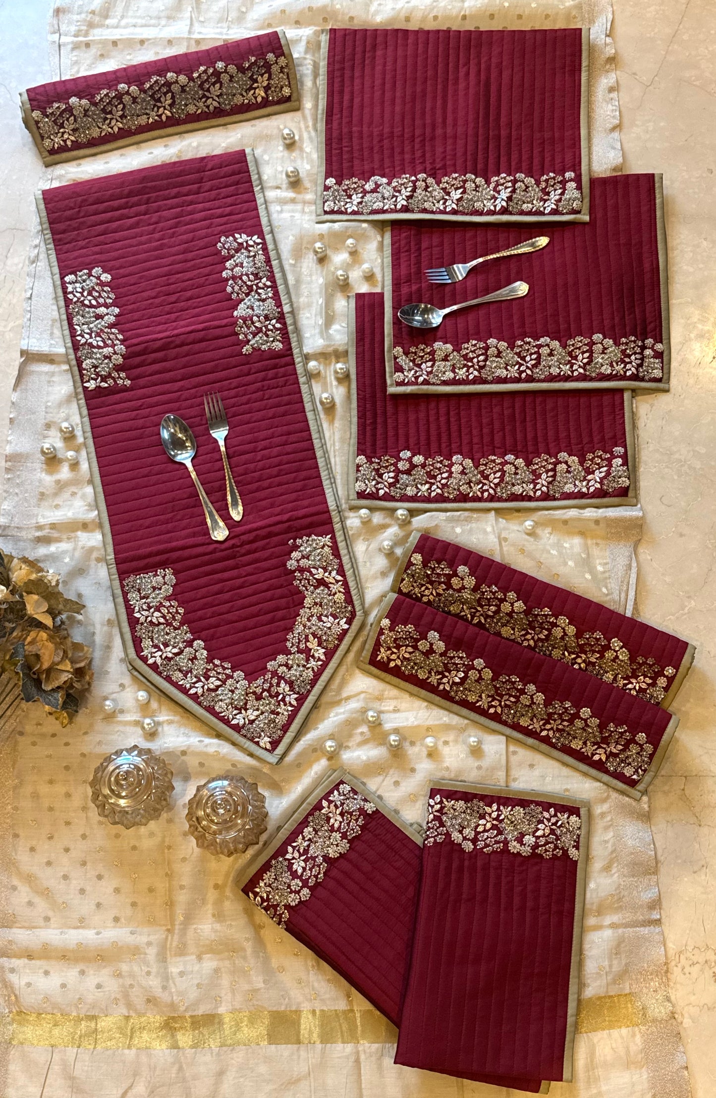 The Rouge Éclat Table Linen