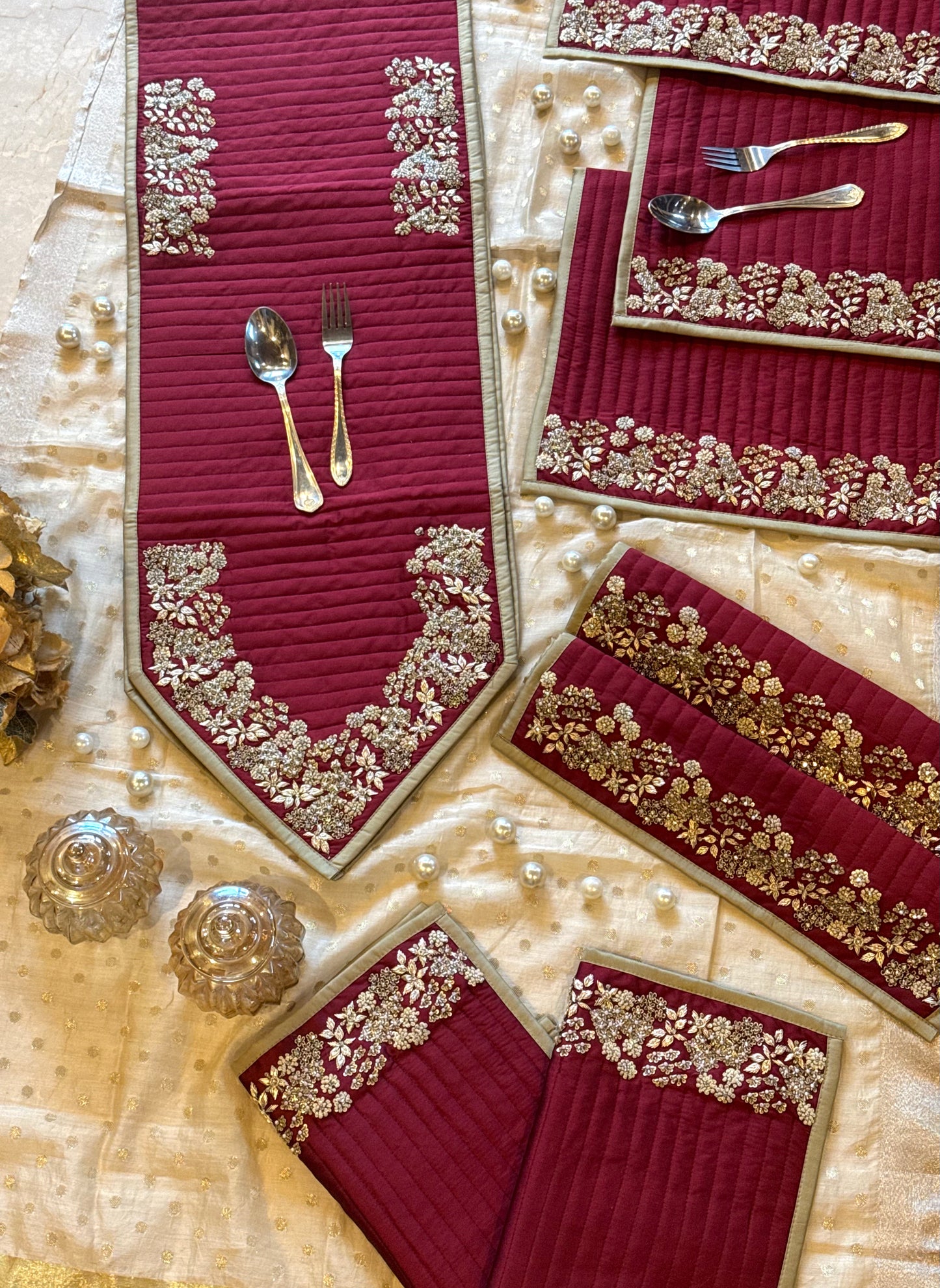 The Rouge Éclat Table Linen