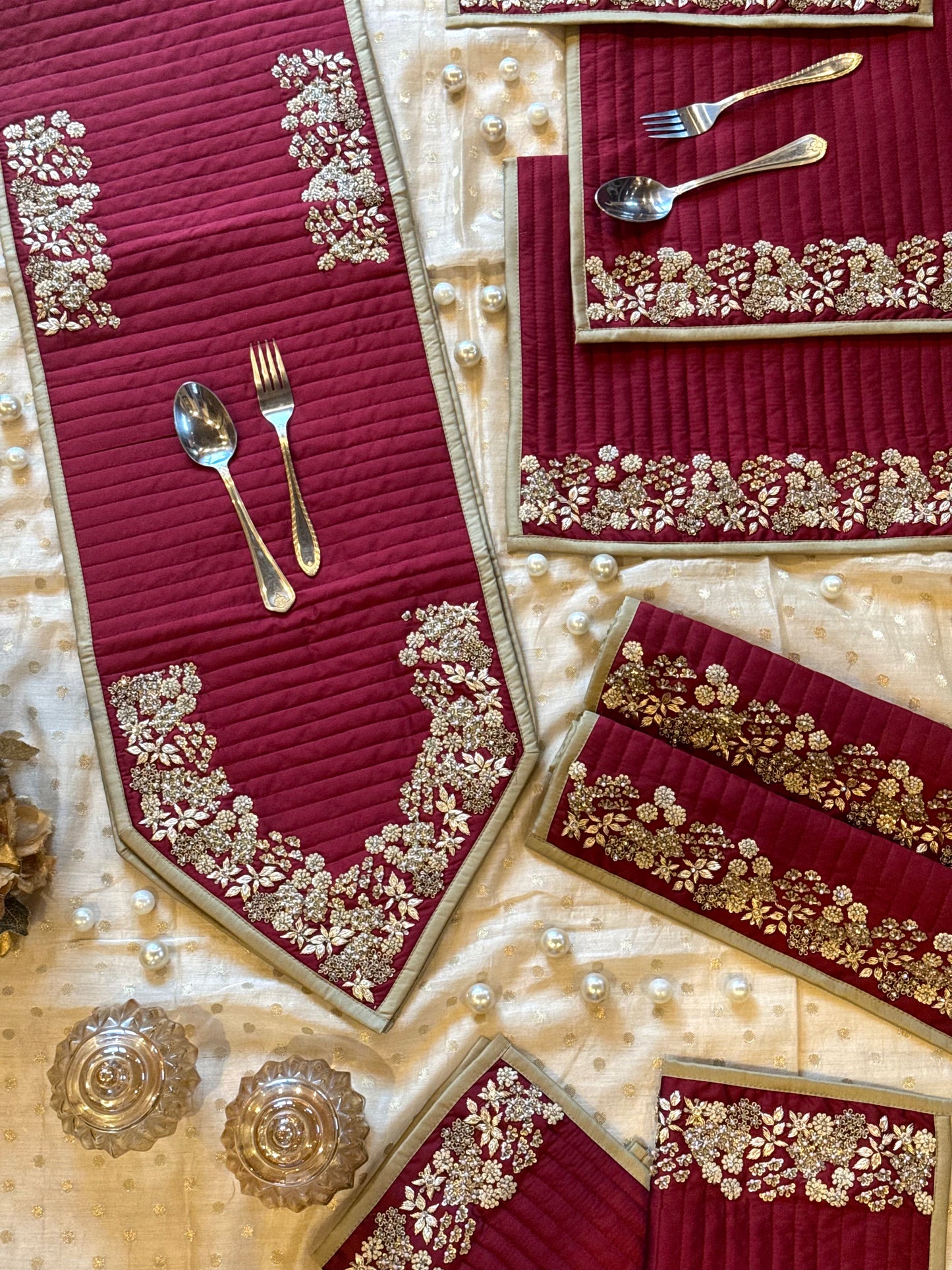 The Rouge Éclat Table Linen