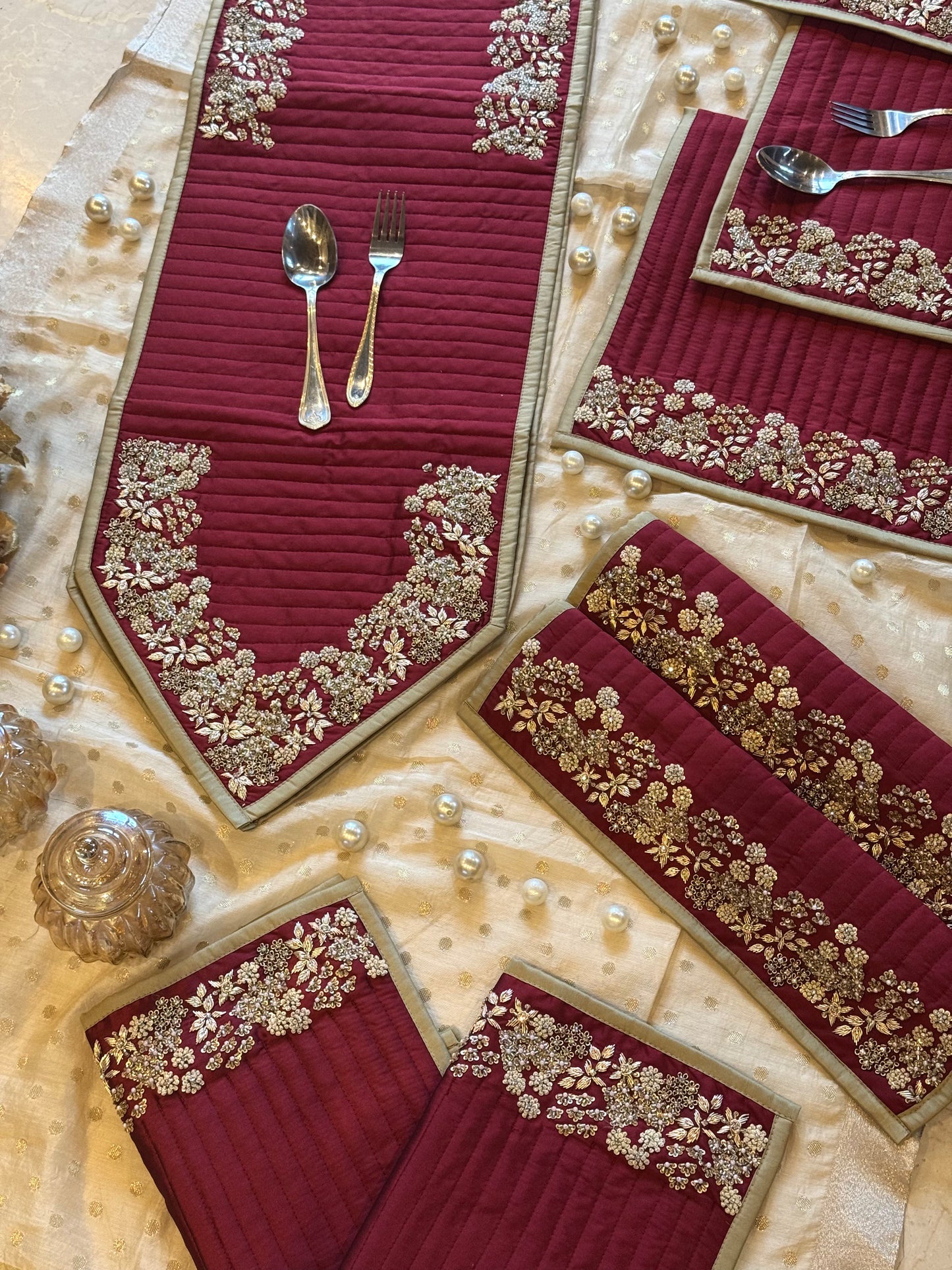 The Rouge Éclat Table Linen