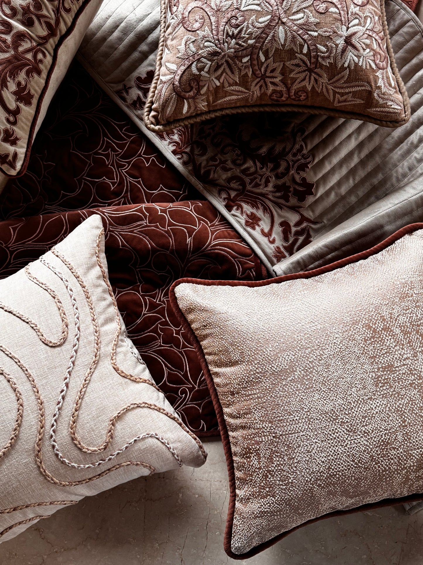 The Metallic Cushion Cover