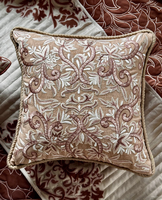 The Firdous Bagh Cushion Cover