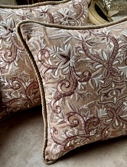 The Firdous Bagh Cushion Cover