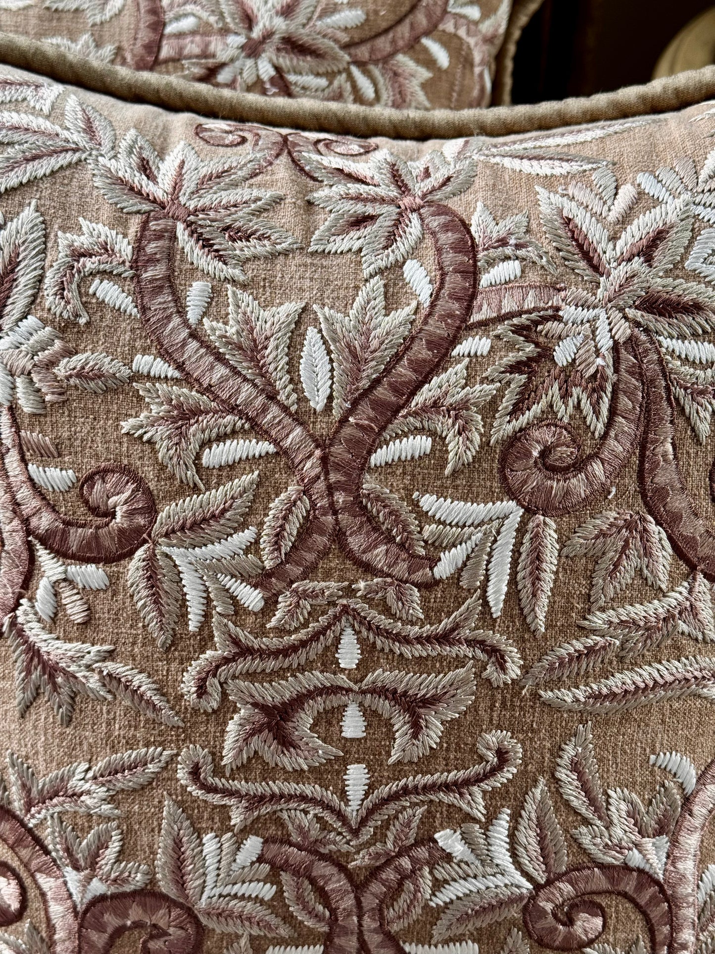 The Firdous Bagh Cushion Cover