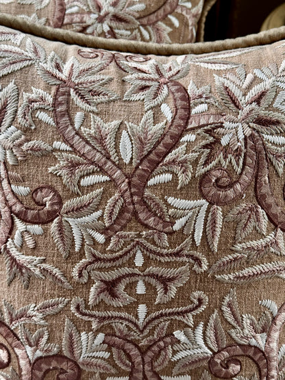 The Firdous Bagh Cushion Cover