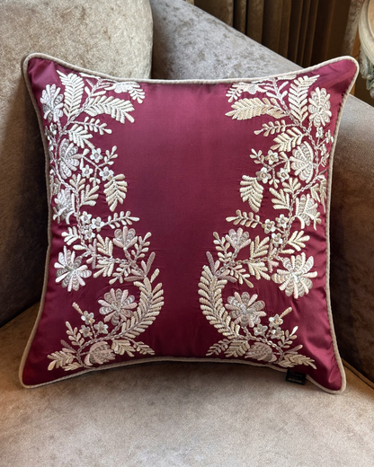 The Maroon Merlot Cushion Cover