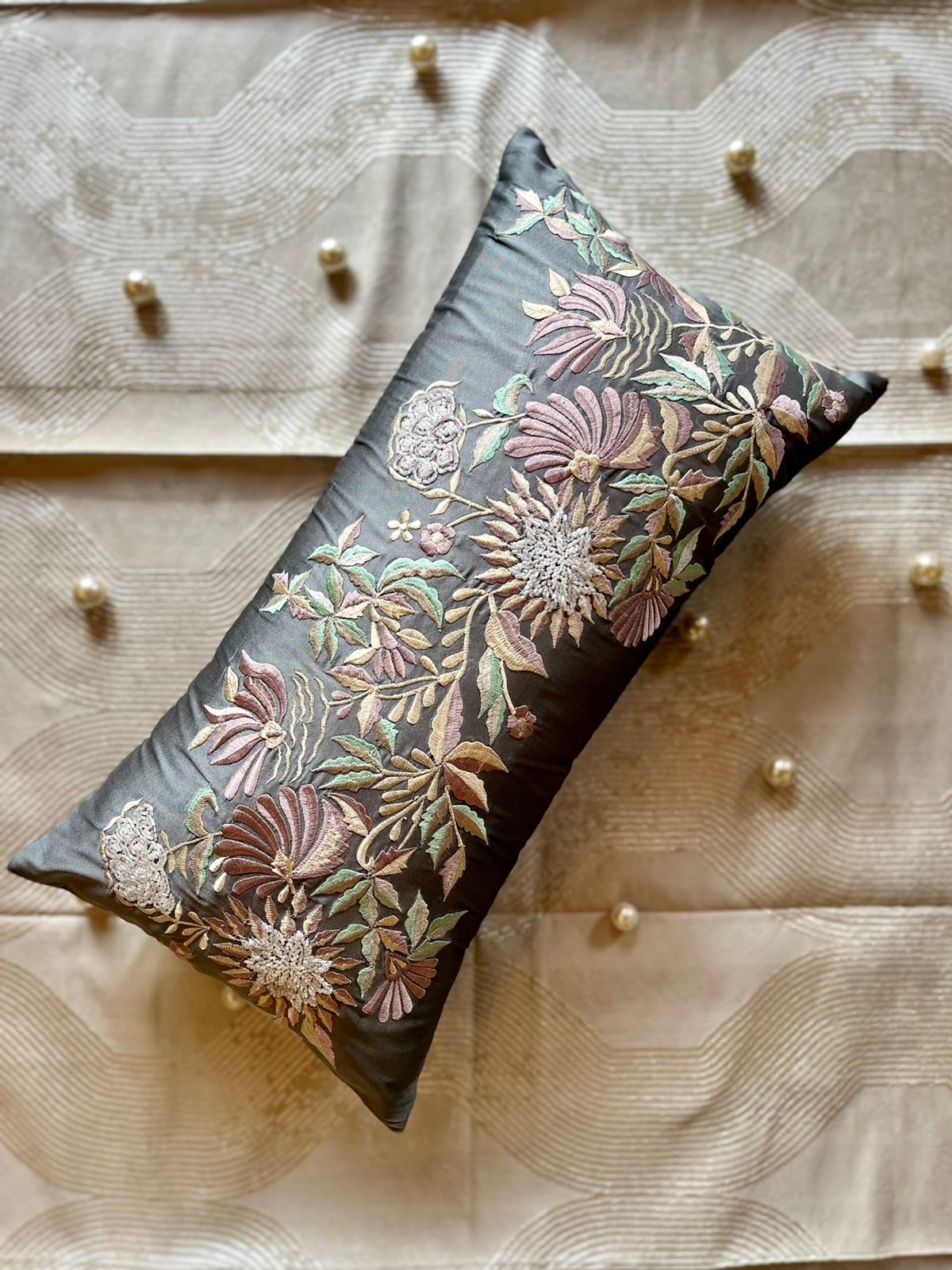 GREY OLIVIA LUMBAR (WITH INSERT)