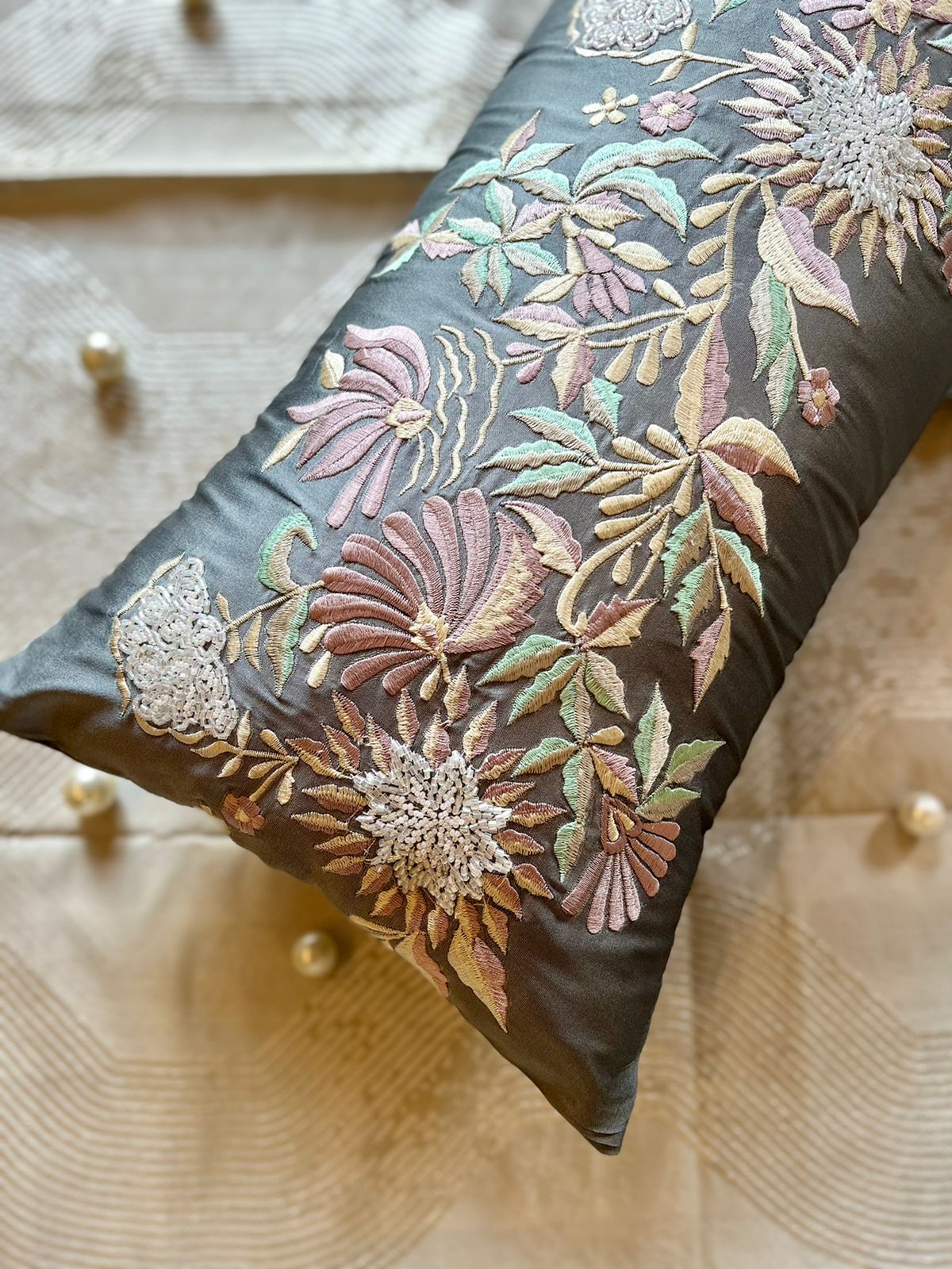 GREY OLIVIA LUMBAR (WITH INSERT)