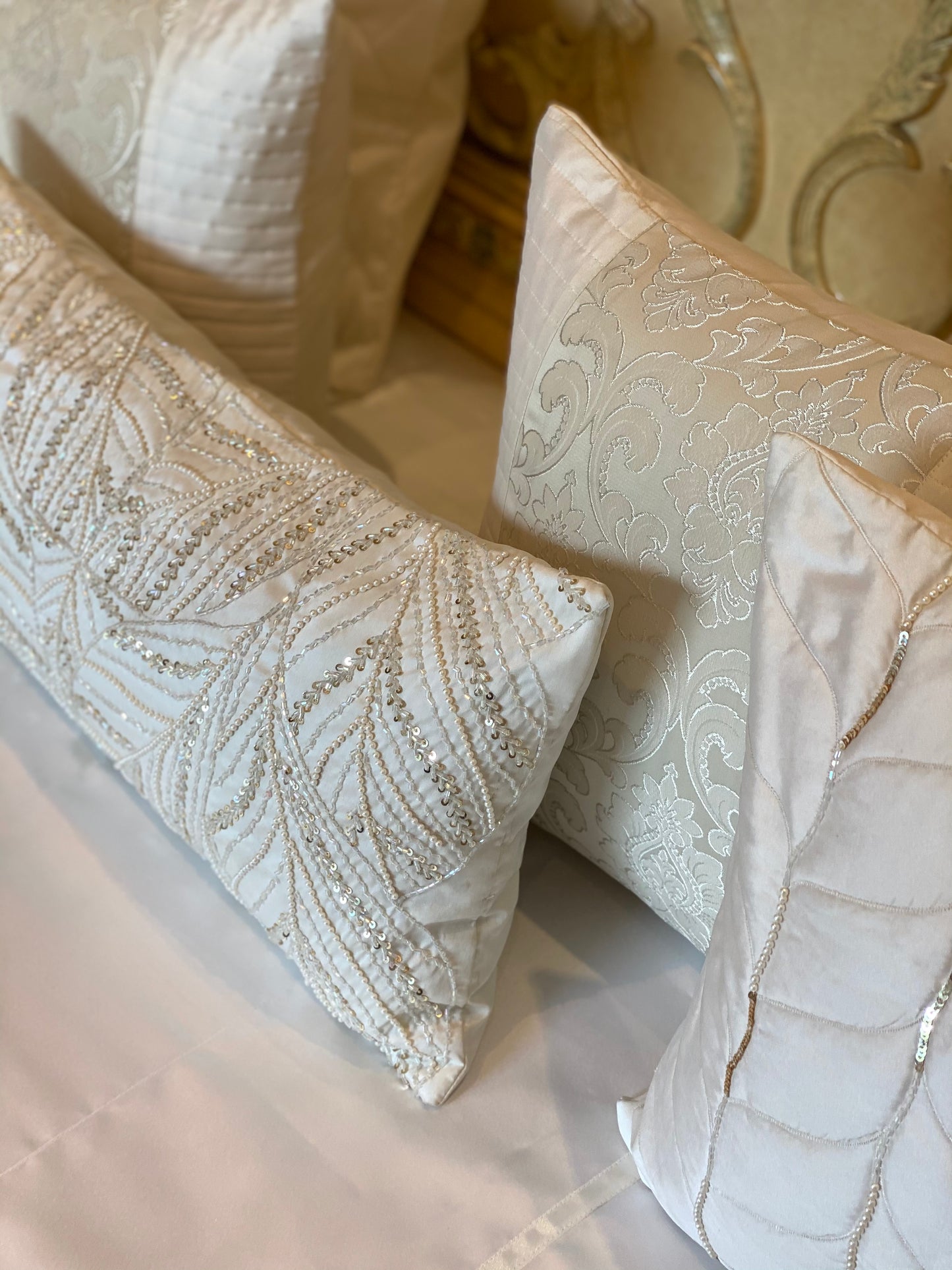 Moonstone Pure Satin Quilt Set
