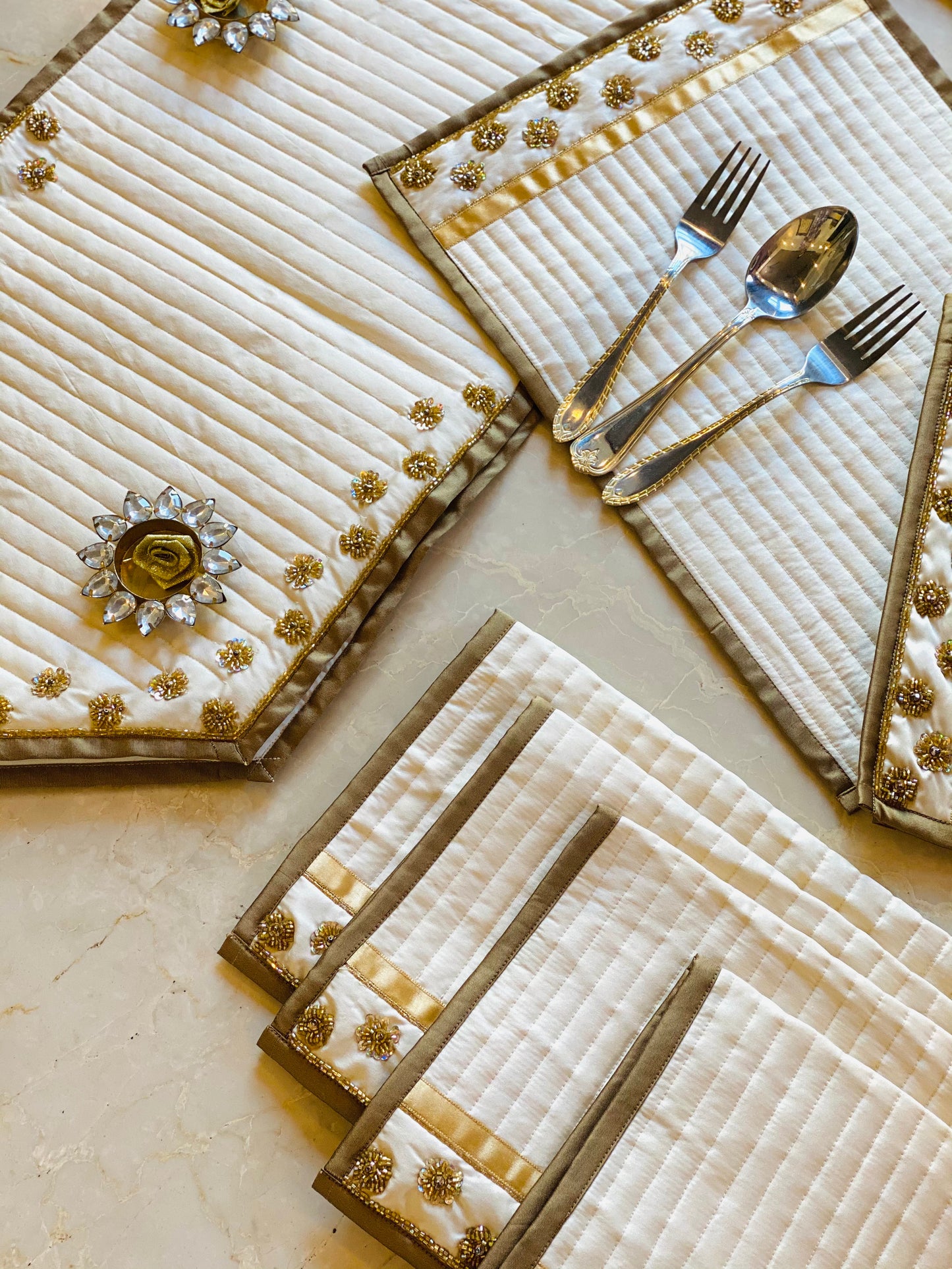 Royal Feast Dining Table Runner Set